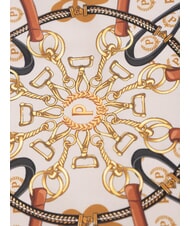 POLLINI HEARTS TWILL Eșarfă lanț maro - Eșarfe - 4