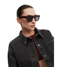 VANS SQUARED OFF SHADES Ochelari de soare broască țestoasă ghepard - Ochelari de femeie - 4