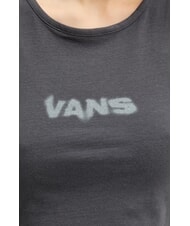 VANS BLUR Top scurt cu imprimeu de logo asfalt - tricou - 4