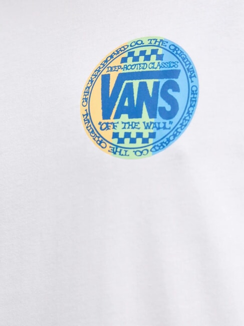 RETRO CO Tricou cu m&acirc;necă scurtă și imprimeuri alb - tricou