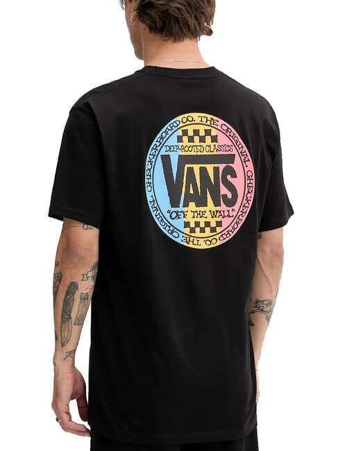 RETRO CO Tricou cu mânecă scurtă și imprimeuri negru - tricou