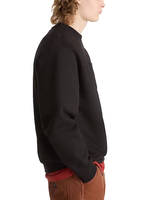 MTE LODGE Hanorac cu guler rotund negru - hanorace