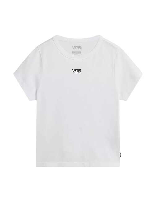 BASIC MINI Tricou din bumbac cu m&acirc;necă scurtă alb - tricou