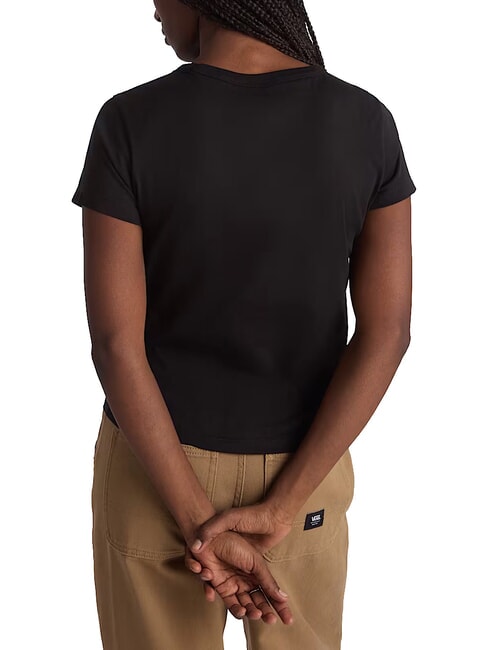 BASIC MINI Tricou din bumbac cu m&acirc;necă scurtă negru - tricou