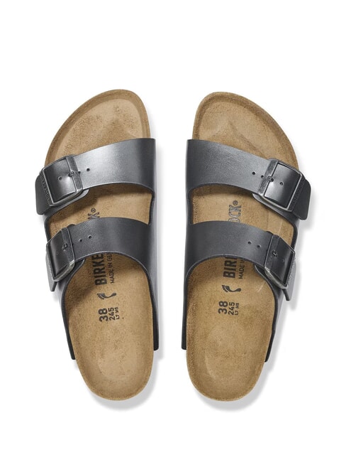 ARIZONA Sandale metalice tip papuc negru - Pantofi femei