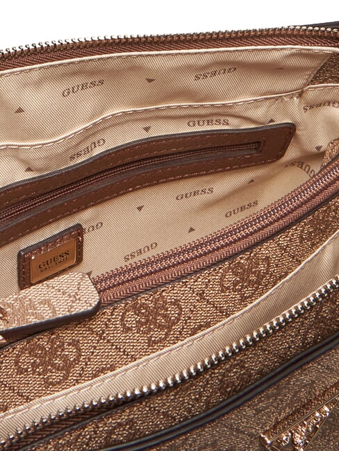 NOELLE 2 Geantă de mână, cu curea de umăr logo latte / maro - Genți femei