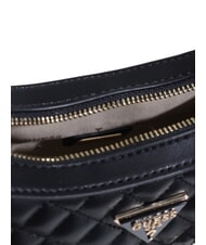 GUESS EVERLEE Geantă de umăr BLACK - Genți femei - 3