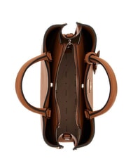 GUESS MERIDIAN 2 Geantă de umăr COGNAC - Genți femei - 4