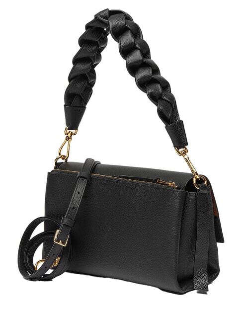 BOHEME GRANA DOUBLE  Geantă de umăr, cu curea de umăr negru/coniac - Genți femei