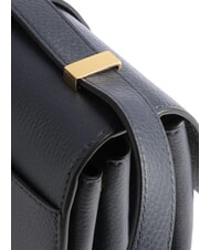 COCCINELLE ARLETTIS Geanta de mana din piele ciocanita albastru miezul nopții - Genți femei - 3