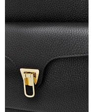 COCCINELLE BEAT GENERATION Rucsac din piele ciocănită negru - Genți femei - 4