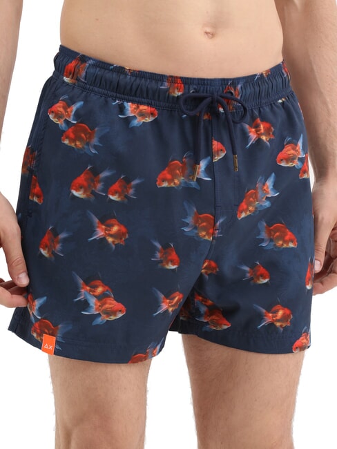 SEASIDE Costum de plajă pentru bărbați albastru marin - Costume de baie