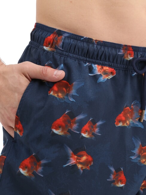 SEASIDE Costum de plajă pentru bărbați albastru marin - Costume de baie