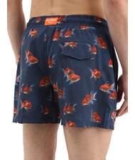 SUN68 SEASIDE Costum de plajă pentru bărbați albastru marin - Costume de baie - 3