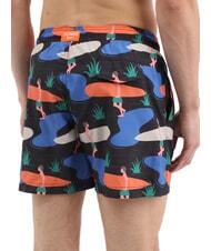 SUN68 ILLUSTRATION Costum de plajă pentru bărbați - Costume de baie