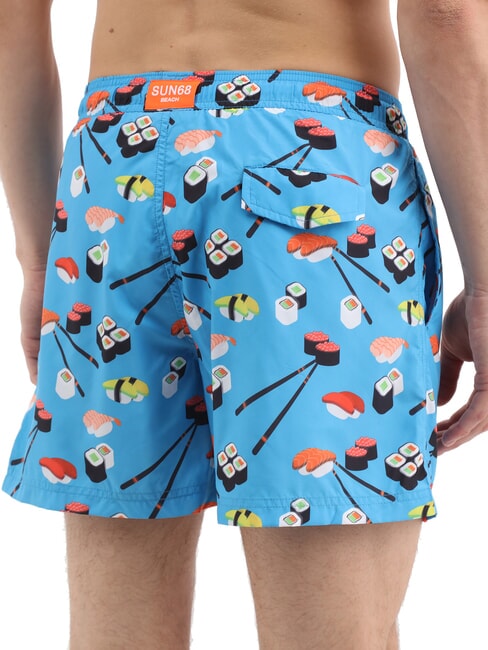 JAPAN Costum de plajă pentru bărbați albastru - Costume de baie