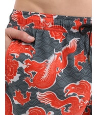 SUN68 JAPAN Costum de plajă pentru bărbați negru - Costume de baie - 3