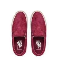 VANS CLASSIC Teniși slip-on din piele întoarsă rododendron - Pantofi unisex - 3