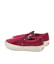 VANS CLASSIC Teniși slip-on din piele întoarsă rododendron - Pantofi unisex - 5