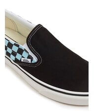 VANS CLASSIC POP CHECK Teniși slip-on în carouri albastru cristalin - Pantofi unisex - 3