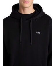VANS LEFT CHEST II LOOSE Hanorac cu gluga negru - hanorace - 4