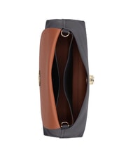 COCCINELLE NIKLA Geantă de umăr negru/coniac - Genți femei - 4