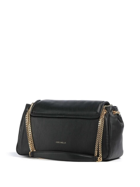 C-ME FLUFFY Geantă de umăr negru - Genți femei