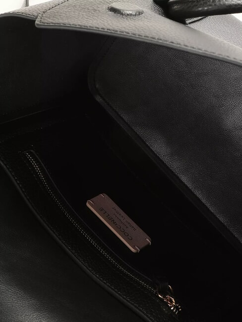 DOUBLE BEAT Geantă de umăr negru - Genți femei