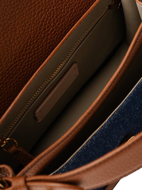 C-ME DENIM Geantă de umăr coniac albastru - Genți femei