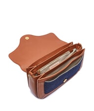 COCCINELLE C-ME DENIM Geantă de umăr coniac albastru - Genți femei - 4