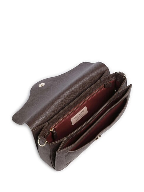 C-ME Geantă de umăr brunetă - Genți femei