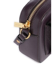 COCCINELLE BEAT SOFT Mini geanta din piele texturata prune - Genți femei - 3