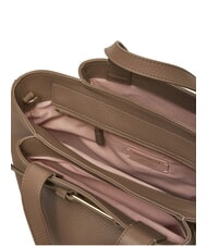 COCCINELLE MALORY Cumpărător de mână, cu curea de umăr taupe cald - Genți femei - 4