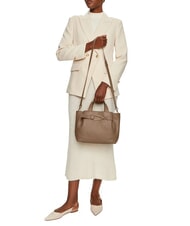 COCCINELLE MALORY Cumpărător de mână, cu curea de umăr taupe cald - Genți femei - 5