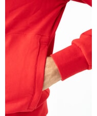 SUN68 MINI LOGO Hanorac cu guler înalt și fermoar roșu aprins - hanorace - 3