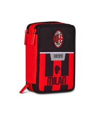 MILAN KICK AND SCORE Penar cu 3 fermoare și trusă școlară negru - Penare și accesorii - 6