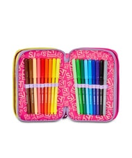 SJGANG FABLE JOURNEY Penar cu 3 fermoare și trusă școlară violet - Penare și accesorii - 4