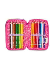 SJGANG FABLE JOURNEY Penar cu 3 fermoare și trusă școlară violet - Penare și accesorii - 5