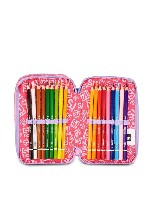 CAT&AIR Penar cu 3 fermoare și trusă școlară PLAJA NEGRU - Penare și accesorii