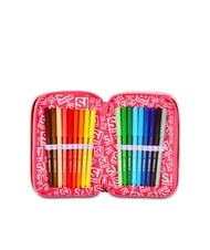 SJGANG CAT LED Penar cu 3 fermoare și trusă școlară fuxiafluo - Penare și accesorii - 4