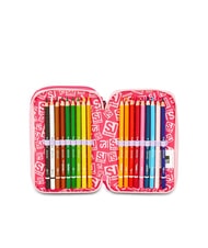 SJGANG CAT LED Penar cu 3 fermoare și trusă școlară fuxiafluo - Penare și accesorii - 5