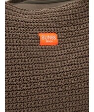 SUN68 TWIST Geantă de plajă de umăr bej - Genți femei - 3