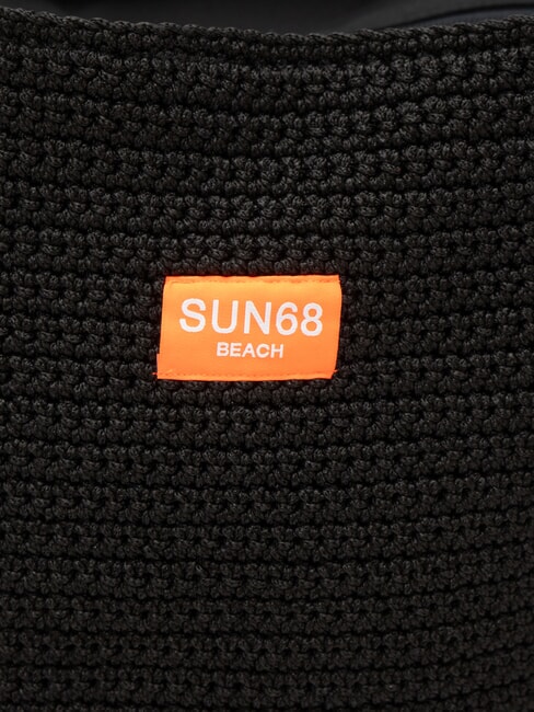 TWIST Geantă de plajă de umăr negru - Genți femei