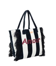 SUN68 FANCY SPONGE ALLOVER Geantă de plajă din pânză, de umăr - Genți femei