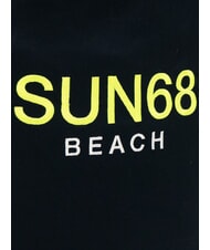 SUN68 CABARDINE Geantă de plajă din pânză albastru marin - Genți femei - 3