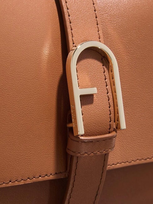 FLOW Mini geantă de mână coniac - Genți femei