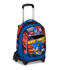 SONIC PRIME NEW YOKE CITY Rucsac detașabil cu 3 roți - Rucsacuri cu role