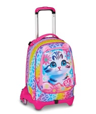 SJGANG CAT&AIR Rucsac detașabil cu 3 roți PLAJA NEGRU - Rucsacuri cu role - 2