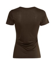 GUESS VN SS LIGHT BASIC Tricou moale cu decolteu în V espresso maro - tricou - 2