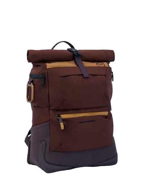 CAMPIONARIO - CORNER 2.0 Rucsac pentru PC de 15,6 inchi, cu husă de ploaie BROWN - Rucsacuri pentru laptop